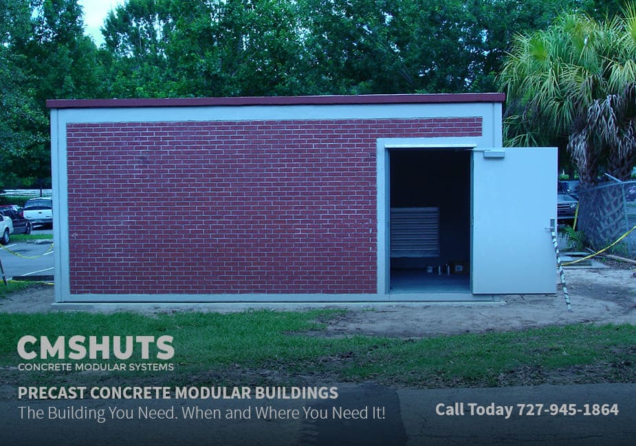 Precast Concrete Modular Utility Building Systems